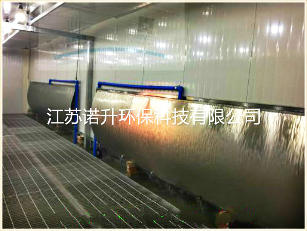 噴漆室的供風(fēng)、排風(fēng)方式等配套裝置。